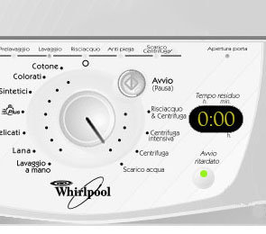 Diagnostica lavatrice Whirlpool e test dei componenti