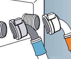 Lavastoviglie con doppio ingresso acqua calda e fredda