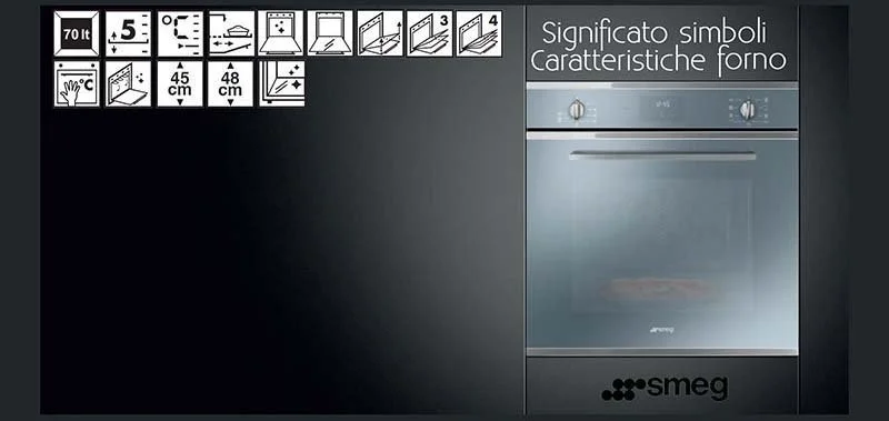 Caratteristiche forno elettrico ventilato Smeg