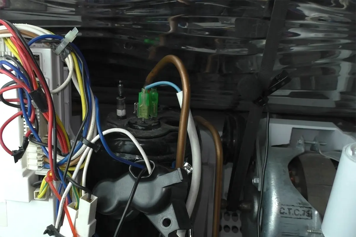 collegamento diretto compressore asciugatrice