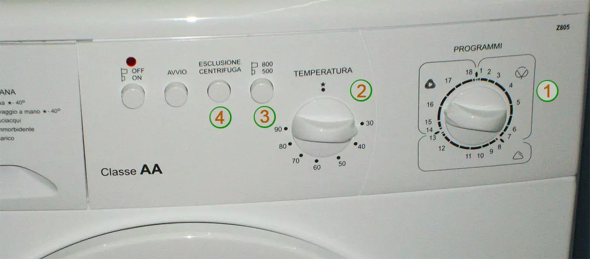come usare lavatrice meccanica