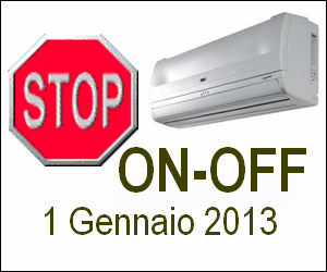 Condizionatori on off fuori produzione