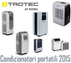 Condizionatori portatili della Trotec