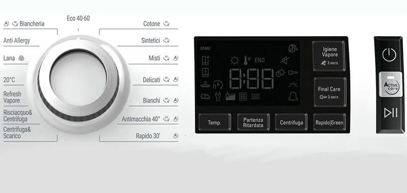 diagnostica lavatrice hotpoint ariston