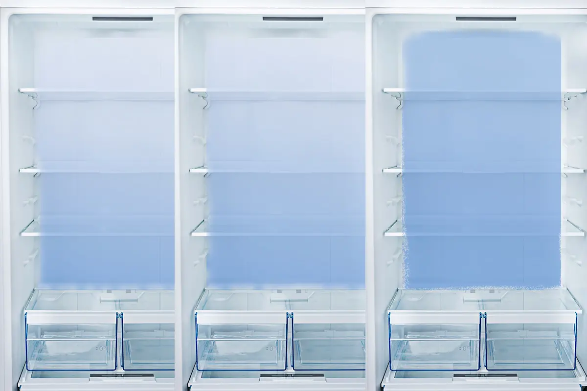 diffusione aria fredda frigorifero