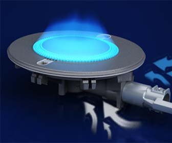 Piani cottura Luce con tecnologia Direct Flame