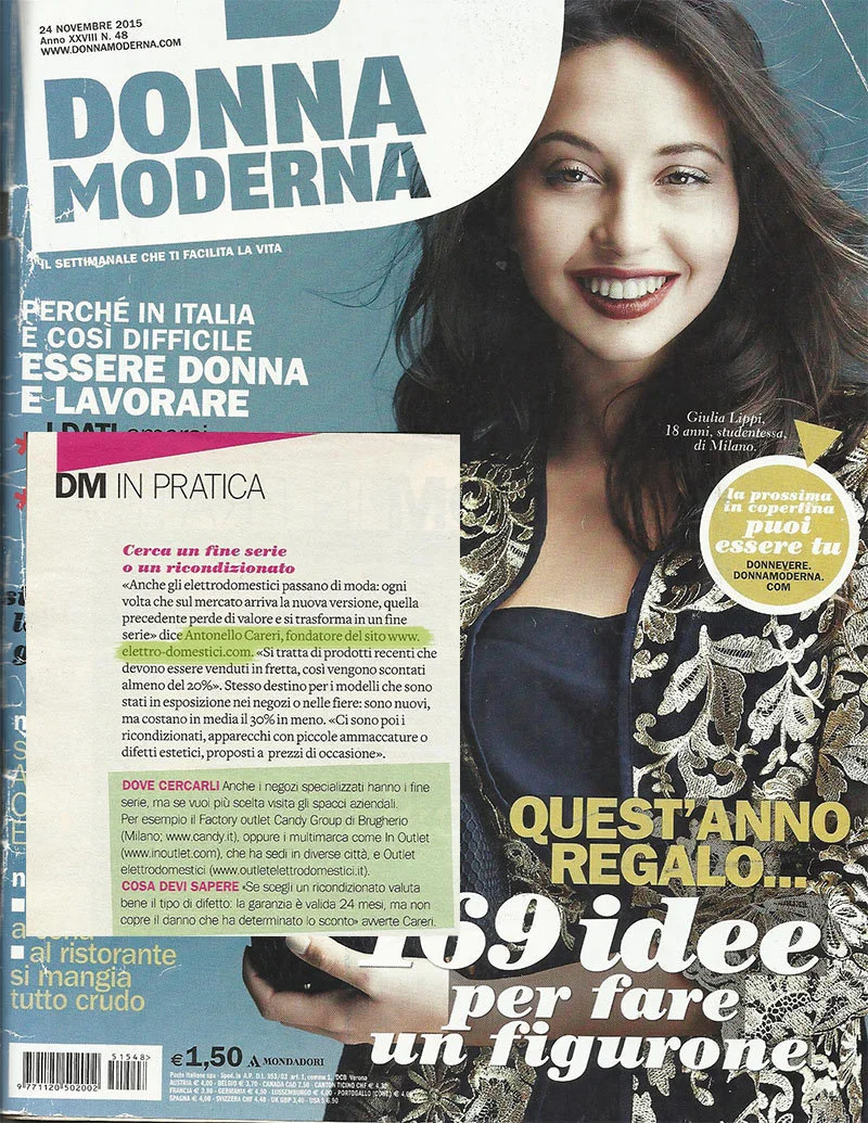 Estratto intervista Donna Moderna