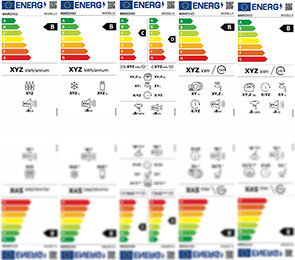 Confronto vecchia e nuova Energy Label lavasciuga