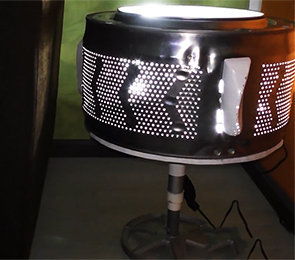Lampada con cestello lavatrice: tutti i passaggi per crearla