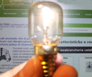 Illuminazione led nel frigorifero