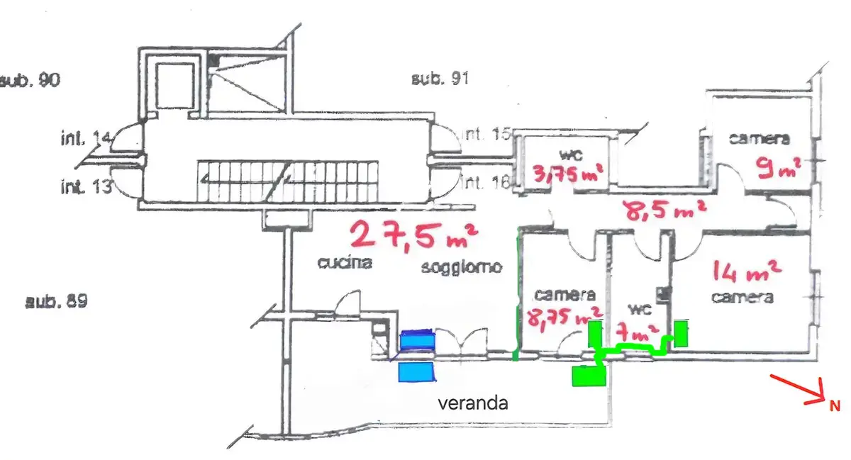 piantina appartamento mono o dual rivista