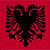 Simbolo regione della città di Albania