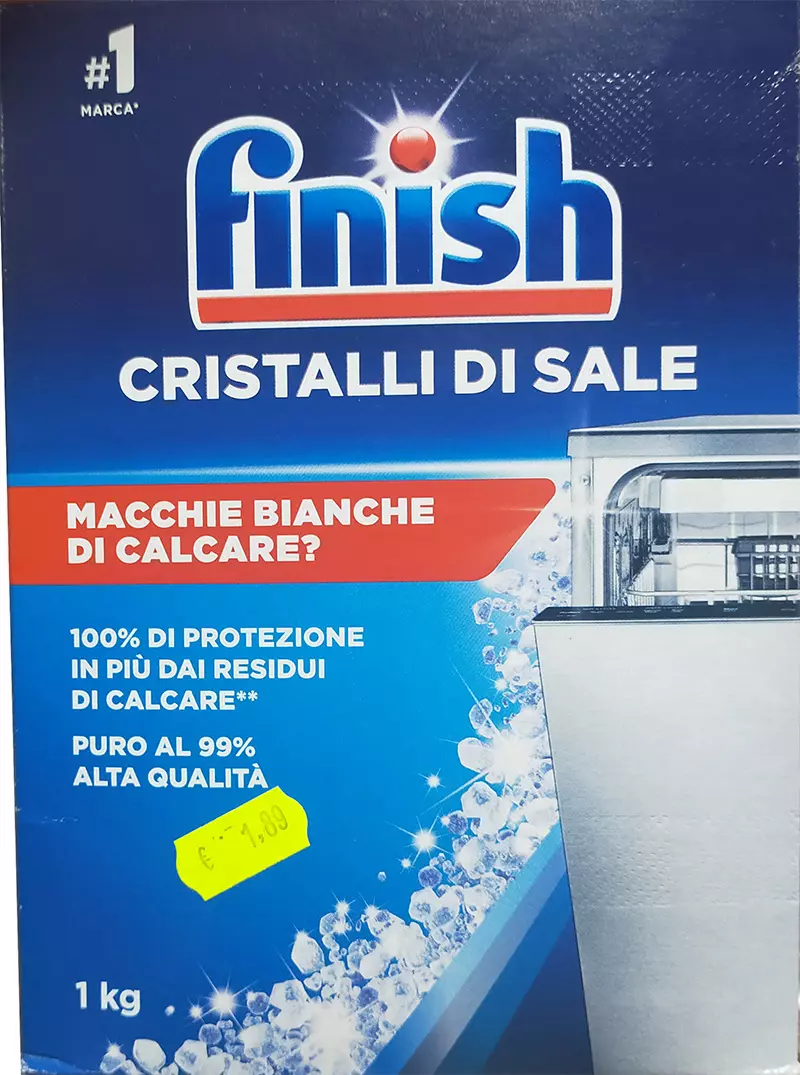 sale x lavastoviglie finish prezzo