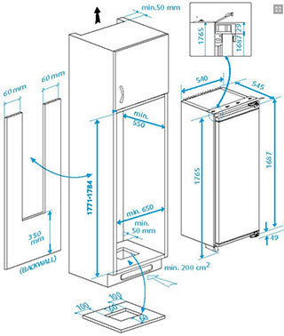 Schema incasso LBI3002F.