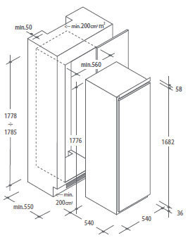 Schema incasso CFLO 3550 E.