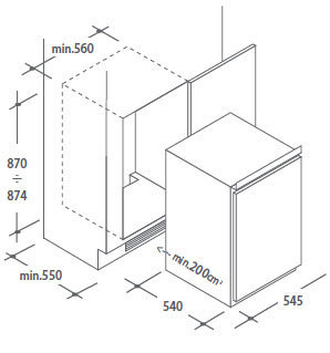 Schema incasso CBL 150 E.