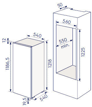 Schema incasso FI2591 - FI2442 - FI2592 - FI2441 - FI2591E - FI2441E.