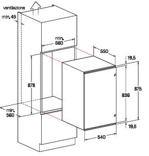 Schema incasso BS 1622.