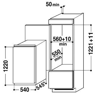 Scema incasso ARL 749/A+ e ARL 748/A+.