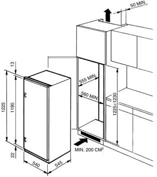 Schema incasso FL224P.