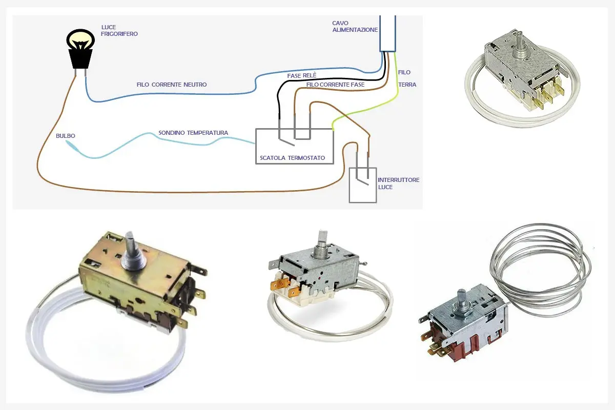 termostato frigorifero come funziona
