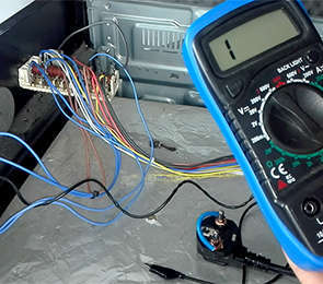 Controllo commutatore del forno elettrico quando non si accende