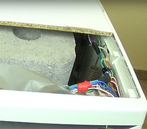 Come smontare il coperchio della lavatrice