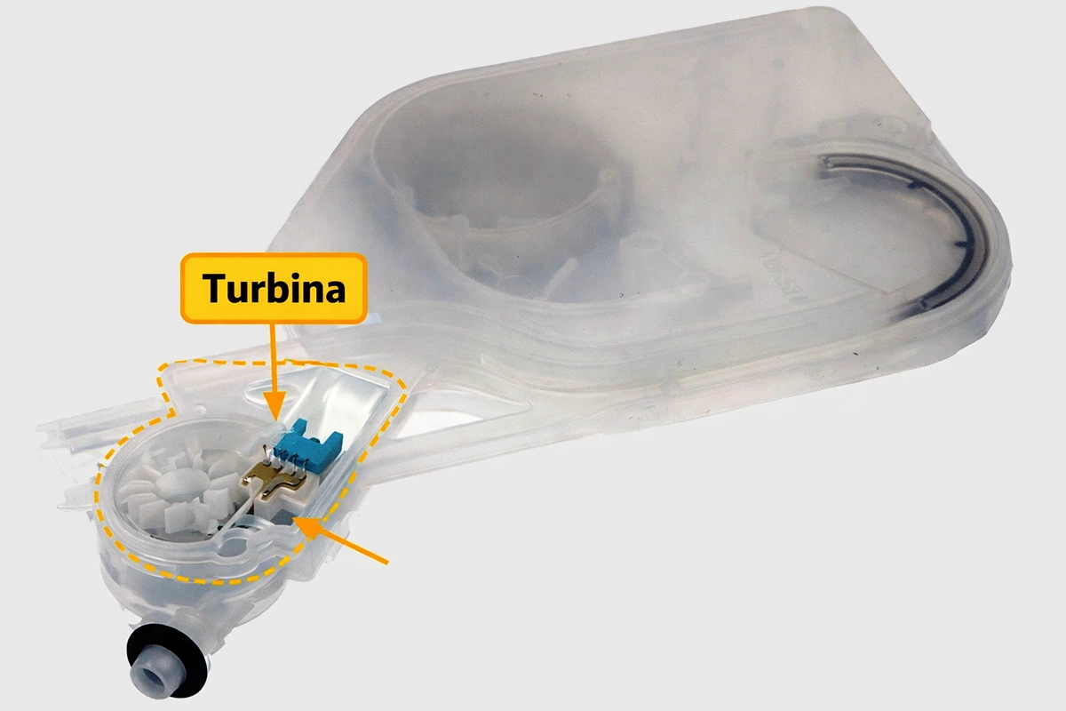 Turbina conta litri lavastoviglie: cos’è, come funziona e perché blocca il carico acqua 