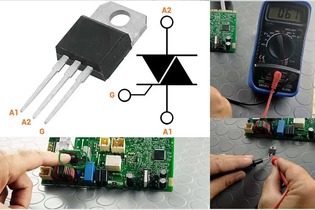 verifica funzionamento triac